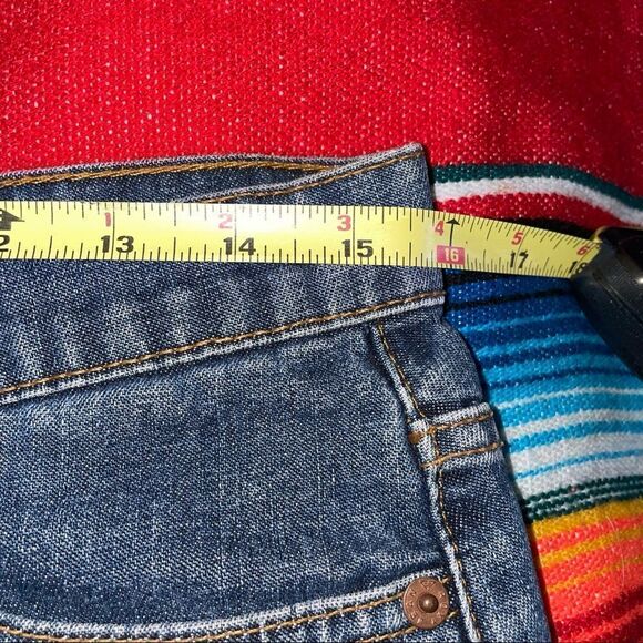 Roxy jeans skirt sz 7 mini - Picture 7 of 8